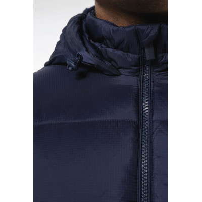 Unisex recycled ribstop jacket with hood